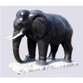 Métiers d&#39;art animalier en bronze Statues d&#39;éléphant indien en bronze